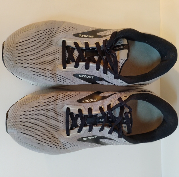 Brooks Men's Gray Running Shoes - Picture 6 of 10